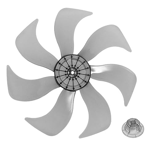 VALICLUD Stehventilator Ersatzteil Hochtemperaturbeständige Lüfterblätter für Tisch und Bodenventilatoren Leise und Installieren Geeignet für Haushalt Transparent Schwarz VALICLUD Stehventilator Ersatzteil Hochtemperaturbeständige Lüfterblätter für Tisch und Bodenventilatoren Leise und Installieren Geeignet für Haushalt Transparent Schwarz von VALICLUD