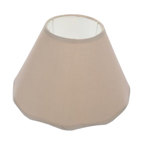 VALICLUD Stoff Lampenschirm Wellenrand Ersatz Lampenschirm für Tischlampe für Wohnzimmer Schlafzimmer Hausdekoration von VALICLUD