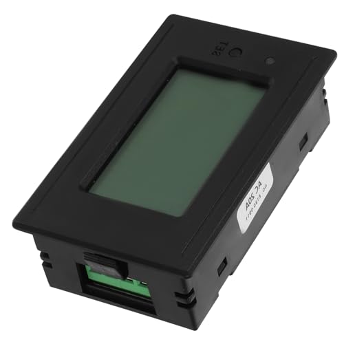 VALICLUD Stromzähler mit Lcd display Intelligenter Haushalts spannungsmesser Stromverbrauchsmonitor für Wechselstromgeräte Einfacher Einbau Echtzeit Energiemessgerät von VALICLUD