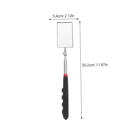 VALICLUD Teleskop inspektionsspiegel Ausziehbar Verstellbar mit Klarem HD spiegel Drehbar für Fahrzeug Technikprüfung Kompakt Leicht Langlebiges Kunststoffgehäuse VALICLUD Teleskop inspektionsspiegel Ausziehbar Verstellbar mit Klarem HD spiegel Drehbar für Fahrzeug Technikprüfung Kompakt Leicht Langlebiges Kunststoffgehäuse von VALICLUD