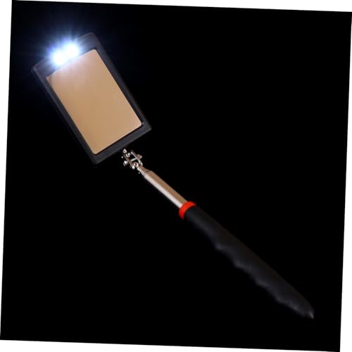 VALICLUD Teleskopischer Inspektionsspiegel mit LED beleuchtung Flexibler Drehbarer Rundspiegel Fahrzeug inspektionswerkzeug mit Ergonomischem Griff Ausziehbarer Stab für Schwer Zugängliche VALICLUD Teleskopischer Inspektionsspiegel mit LED beleuchtung Flexibler Drehbarer Rundspiegel Fahrzeug inspektionswerkzeug mit Ergonomischem Griff Ausziehbarer Stab für Schwer Zugängliche von VALICLUD
