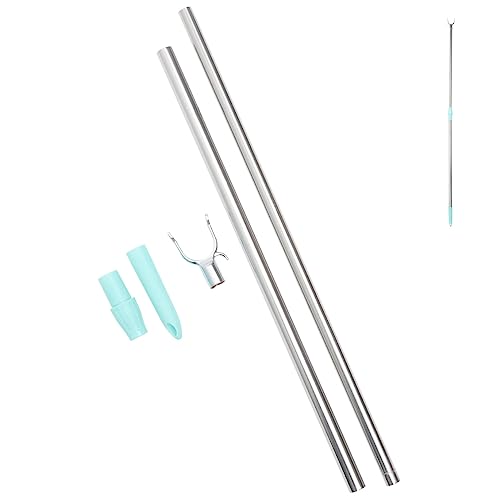 VALICLUD Teleskopkleidung Rod Aus Edelstahl Verstellbare Kleiderstange Kleiderständer Für Aufhängen Von Kleidung Langlebig Und Praktisch Im Alltag VALICLUD Teleskopkleidung Rod Aus Edelstahl Verstellbare Kleiderstange Kleiderständer Für Aufhängen Von Kleidung Langlebig Und Praktisch Im Alltag von VALICLUD