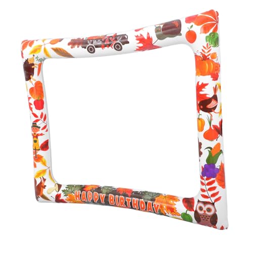 VALICLUD Thanksgiving Foto Booth Rahmen Aufblasbar PVC Selfie Rahmen Partydeko Herbst Ernte Herbstparty Requisiten für Erntedankfest Feier VALICLUD Thanksgiving Foto Booth Rahmen Aufblasbar PVC Selfie Rahmen Partydeko Herbst Ernte Herbstparty Requisiten für Erntedankfest Feier von VALICLUD