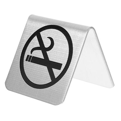 VALICLUD Tischschild Nichtraucher Doppelseitiges Langlebiges Schild für Restaurant Büro Plätze Klare Erinnerung an Rauchverbot kein Verblassen Leicht Tragbar VALICLUD Tischschild Nichtraucher Doppelseitiges Langlebiges Schild für Restaurant Büro Plätze Klare Erinnerung an Rauchverbot kein Verblassen Leicht Tragbar von VALICLUD