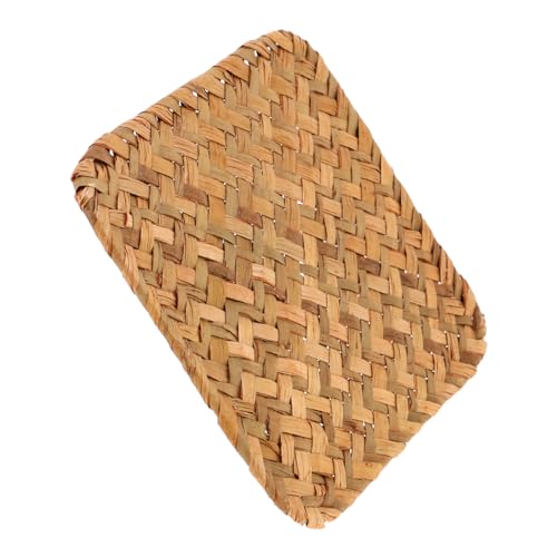VALICLUD Tischset Aus Seegras Retro-gewebte Untersetzer Für Getränkebecher Hitzebeständig rutschfeste Matte Für Esszimmer Und Küche Tischtischsets VALICLUD Tischset Aus Seegras Retro-gewebte Untersetzer Für Getränkebecher Hitzebeständig rutschfeste Matte Für Esszimmer Und Küche Tischtischsets von VALICLUD