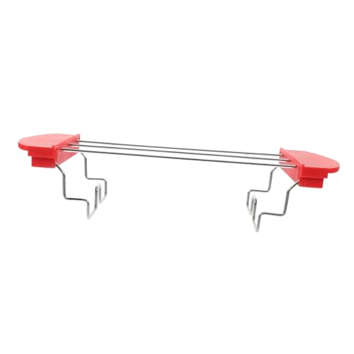 VALICLUD Toaster Warming Rack Toastständer für Brot Sandwiches und Airfryer Wiederverwendbarer Toasteraufsatz mit Verbrennungsdesign und Einfacher für Küche und Grill von VALICLUD
