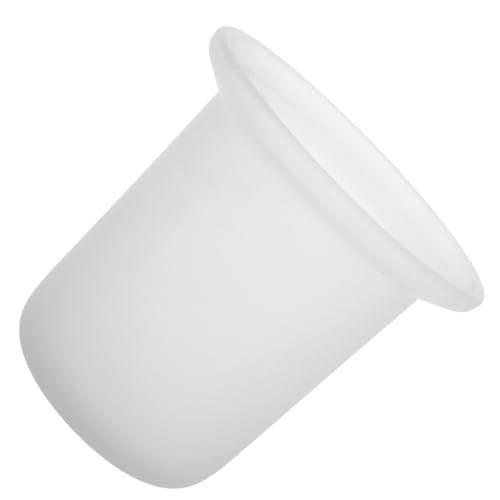 VALICLUD Toilettenbecher Nur Toilettenbürstenbecher Wc-bürstenhalter Wandmontierter Toilettenbürstenbecher Nur Toilettenkolbenbecher Wand-toilettenbürstenbecher Wc-kolbenhalter Weiß Glas VALICLUD Toilettenbecher Nur Toilettenbürstenbecher Wc-bürstenhalter Wandmontierter Toilettenbürstenbecher Nur Toilettenkolbenbecher Wand-toilettenbürstenbecher Wc-kolbenhalter Weiß Glas von VALICLUD