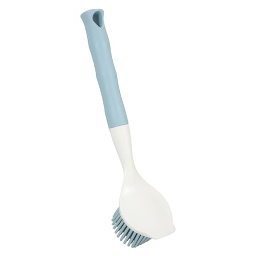 VALICLUD Topfbürstenartefakt drinnen Geschirrspülen Küchenschrubber für Geschirr schrubben Spülbürste Schrubbbürste zum Reinigen von Geschirr Bürste Tellerwäscher Küchentopfbürste trp Blau von VALICLUD