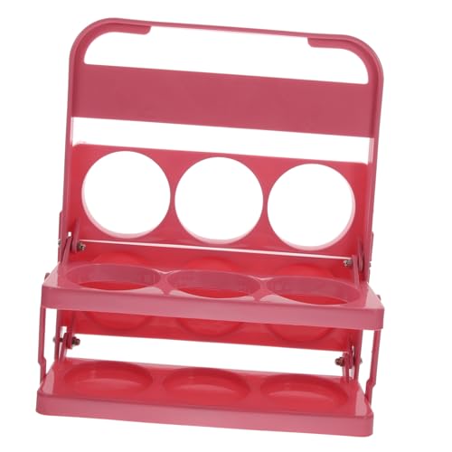 VALICLUD Tragbarer Faltbarer Flaschen Bierflaschenhalter mit Griff Praktischer Bierflaschenträger für Outdoor Grill Picknick und Bar Stabiles und Handliches Design VALICLUD Tragbarer Faltbarer Flaschen Bierflaschenhalter mit Griff Praktischer Bierflaschenträger für Outdoor Grill Picknick und Bar Stabiles und Handliches Design von VALICLUD