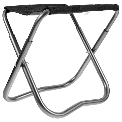 VALICLUD Tragbarer Klappbarer Aluminiumhocker Leichtes Faltbares Camping Sitzmöbel Stabiler Outdoor Klapphocker für Erwachsene und Vielseitig Einsetzbar VALICLUD Tragbarer Klappbarer Aluminiumhocker Leichtes Faltbares Camping Sitzmöbel Stabiler Outdoor Klapphocker für Erwachsene und Vielseitig Einsetzbar von VALICLUD