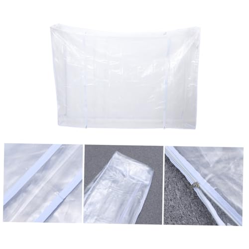 VALICLUD Transparente Kleidersack Hülle Staubschutz Aufbewahrung für Kleiderständer Kleidertasche Schutz Kleidung Hängende Garderobe Organizer von VALICLUD