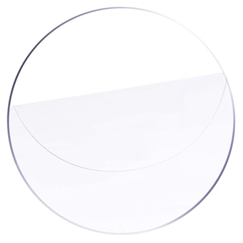 VALICLUD Transparente Runde Acrylscheibe Klar Acrylplatte Kunststoffscheibe DIY Bastelplatte für Bilderrahmen Glasersatz und Handwerksprojekte VALICLUD Transparente Runde Acrylscheibe Klar Acrylplatte Kunststoffscheibe DIY Bastelplatte für Bilderrahmen Glasersatz und Handwerksprojekte von VALICLUD
