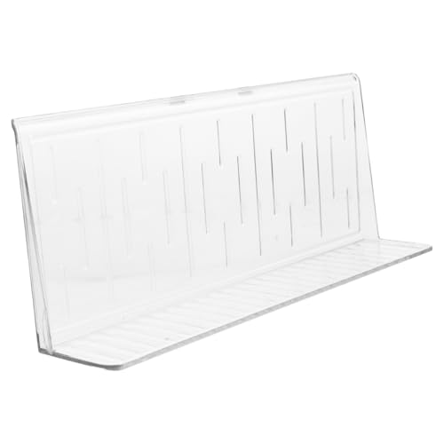 VALICLUD Transparentes Großes Wandmontiertes Badregal ohne Bohren Schwebendes Wandorganizer Regal für Kosmetik Handtücher und Toilettenartikel Modernes Dekoratives Badezimmer Wandregal VALICLUD Transparentes Großes Wandmontiertes Badregal ohne Bohren Schwebendes Wandorganizer Regal für Kosmetik Handtücher und Toilettenartikel Modernes Dekoratives Badezimmer Wandregal von VALICLUD