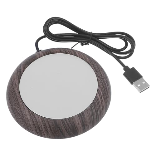 VALICLUD USB Beheizbarer Wiederverwendbarer Tassenwärmer mit Metallbasis Temperaturkonstanter Becherwärmer für Kaffee Tee Milch und Getränke Am Schreibtisch Langlebiges Heiz stövchen VALICLUD USB Beheizbarer Wiederverwendbarer Tassenwärmer mit Metallbasis Temperaturkonstanter Becherwärmer für Kaffee Tee Milch und Getränke Am Schreibtisch Langlebiges Heiz stövchen von VALICLUD
