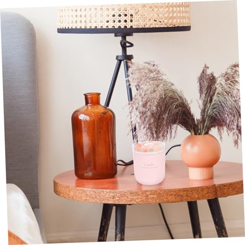 VALICLUD USB Kristall Salzstein Luftbefeuchter Großer Kapazität Leiser Aromatherapie Diffuser für Zimmer Tragbarer Raumbefeuchter mit Einfachem Nachfüllen Geeignet für Schlafzimmer und von VALICLUD