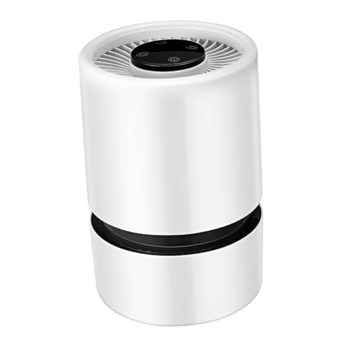 VALICLUD USB mit und Aromatherapie Leise Multi-speed Funktion Kompakt für Büro Schlafzimmer Wohnzimmer und Klassenzimmer Weiß Inklusive Duftslot Usb-betrieben von VALICLUD