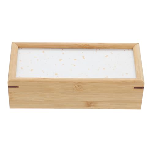 VALICLUD Unbehandelte Geschenkbox mit Deckel Kleine Rechteckige Holzschachtel Personalisierbar mit Gravur und Zeichnung Nachhaltige Aufbewahrungsbox für Schmuck und Andenken von VALICLUD