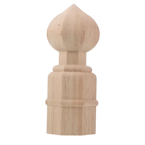 VALICLUD Unfertige Holzsäulen Französischer Stil Treppendekoration Sanduhrform Säulenkopf für Bettpfosten Geländer DIY Wohnkultur Hochzeit Fest Gestaltung von VALICLUD