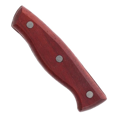 VALICLUD Universeller Messergriff aus Holz zum Austausch Alter Küchenmessergriff Ergonomisch Geformt für Sicheren Halt Passend für Kochmesser Obstmesser und Fleischbeile DIY Ersatzgriff von VALICLUD