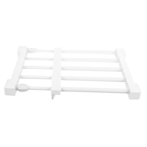 VALICLUD Verstellbares Teleskop Regal Weiß Kleiderschrank Organizer Platzsparend Schranktrenner Küchen und Badregal Multifunktionale Aufbewahrungslösung VALICLUD Verstellbares Teleskop Regal Weiß Kleiderschrank Organizer Platzsparend Schranktrenner Küchen und Badregal Multifunktionale Aufbewahrungslösung von VALICLUD