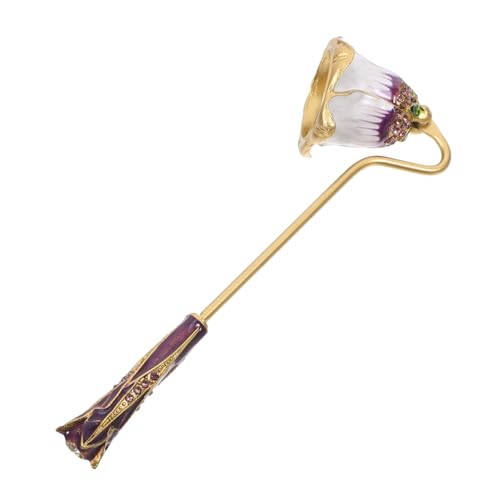 VALICLUD Vintage Kerzenlöscher mit Funkelnden Strasssteinen Wiederverwendbar Sicherer Flammenlöscher für Duftkerzen Teelichter und Aromatherapiekerzen Müheloses Auslöschen ohne Rauch VALICLUD Vintage Kerzenlöscher mit Funkelnden Strasssteinen Wiederverwendbar Sicherer Flammenlöscher für Duftkerzen Teelichter und Aromatherapiekerzen Müheloses Auslöschen ohne Rauch von VALICLUD