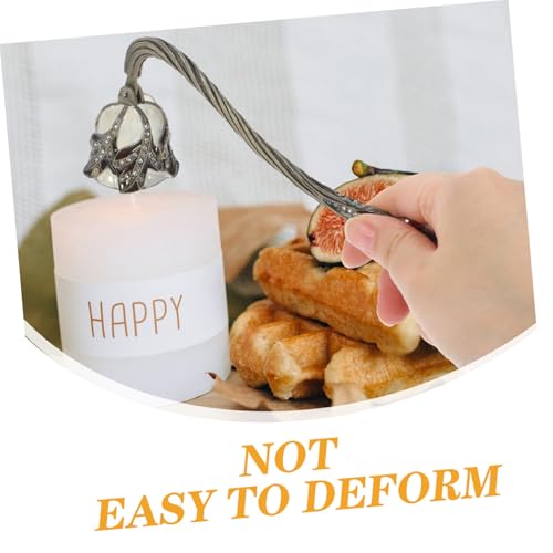 VALICLUD Vintage Kerzenlöscher mit Strassbesatz Langlebiger Elegant Geformter Dochtlöscher für Duft Dinnerkerzen Praktisches Kerzenzubehör für Zuhause VALICLUD Vintage Kerzenlöscher mit Strassbesatz Langlebiger Elegant Geformter Dochtlöscher für Duft Dinnerkerzen Praktisches Kerzenzubehör für Zuhause von VALICLUD