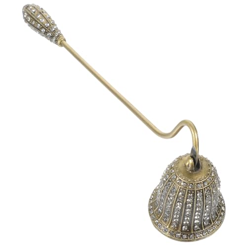 VALICLUD Vintage Kerzenlöscher mit Strassverzierung Dochtschere Bruchsicheres Kerzenwerkzeug Leichtes Wachs Entfernen für Kerzenliebhaber Zuhause VALICLUD Vintage Kerzenlöscher mit Strassverzierung Dochtschere Bruchsicheres Kerzenwerkzeug Leichtes Wachs Entfernen für Kerzenliebhaber Zuhause von VALICLUD