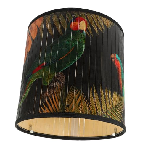 VALICLUD Vintage Lampenschirm Faltbar Dekorativer Hängelichtschirm mit Filigranem Muster Pendelleuchte für Esszimmer Wohnzimmer und Bar Stilvolle Deckenleuchte für Warme Atmosphäre VALICLUD Vintage Lampenschirm Faltbar Dekorativer Hängelichtschirm mit Filigranem Muster Pendelleuchte für Esszimmer Wohnzimmer und Bar Stilvolle Deckenleuchte für Warme Atmosphäre von VALICLUD