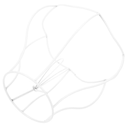 VALICLUD Vintage Metall Lampenschirm Gestell Robust Stabiler DIY Lampenrahmen für Tischlampen und Stehlampen Antik Europäischer Stil Langlebiger Lampenschirm Halter von VALICLUD