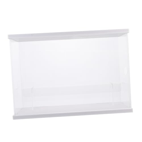 VALICLUD Vitrine Für Figuren Und Modelle Staubdichte Displaybox Aus Stufiges Modellregal Für Sammler Und Heimdekoration von VALICLUD