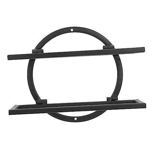 VALICLUD Faltbarer Weinflaschenhalter Aus Metall Wandmontage Platzsparend Für Küche Und Bar Dekorativer Flaschenständer Für Rotwein Cocktails Und Gläser VALICLUD Faltbarer Weinflaschenhalter Aus Metall Wandmontage Platzsparend Für Küche Und Bar Dekorativer Flaschenständer Für Rotwein Cocktails Und Gläser von VALICLUD