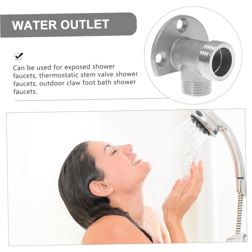 VALICLUD Wandmontage Duschschlauch Anschluss Adapter Edelstahl Winkelventil Montagekit für Außenwasserhahn und Handbrause ohne Wanddurchbruch Rostfrei DIY Installation VALICLUD Wandmontage Duschschlauch Anschluss Adapter Edelstahl Winkelventil Montagekit für Außenwasserhahn und Handbrause ohne Wanddurchbruch Rostfrei DIY Installation von VALICLUD