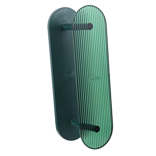 VALICLUD Wandmontierter Kleiderbügel Organizer Platzsparender Hänger für Einfache Aufbewahrung Selbstklebend Bohren für Glatte Wände Grün VALICLUD Wandmontierter Kleiderbügel Organizer Platzsparender Hänger für Einfache Aufbewahrung Selbstklebend Bohren für Glatte Wände Grün von VALICLUD
