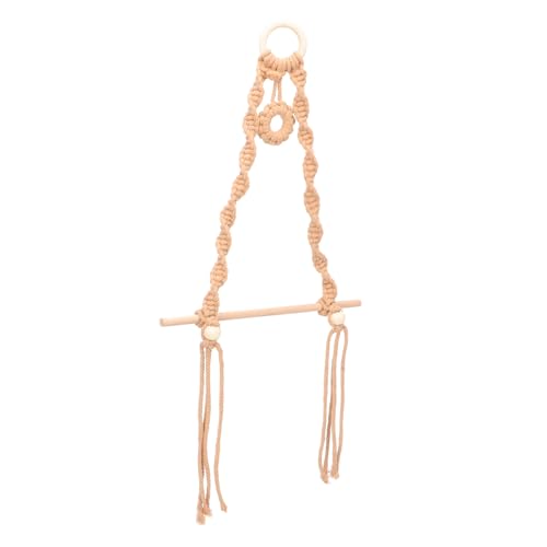 VALICLUD Wandmontierter Papierrollenhalter aus Baumwolle und Holz Handgefertigt Rustikaler Stil Stabile Aufbewahrung für Küchen Badetücher Dekoratives Wandregal für Wohnzimmer und VALICLUD Wandmontierter Papierrollenhalter aus Baumwolle und Holz Handgefertigt Rustikaler Stil Stabile Aufbewahrung für Küchen Badetücher Dekoratives Wandregal für Wohnzimmer und von VALICLUD