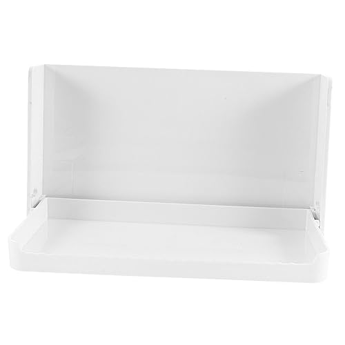 VALICLUD Wandmontiertes Selbstklebendes Regal Schwebendes Faltbares Regal Aufkleben Klappbrett Für Aufbewahrung Am Bett Im Badezimmer Küche Oder Wohnzimmer von VALICLUD