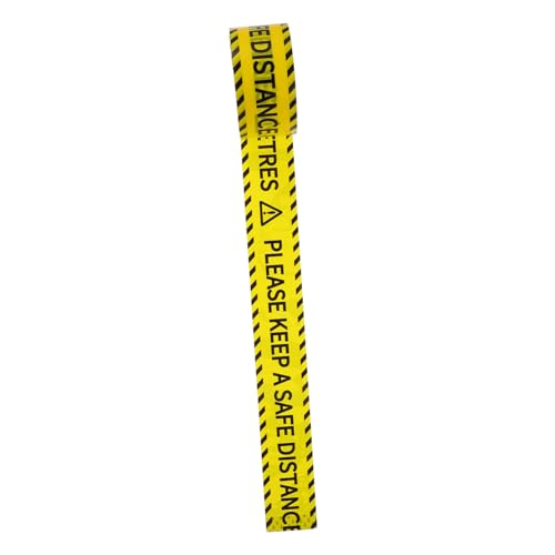 VALICLUD Warnband Klebeband Warnklebeband Stark Haftend Sicherheitsklebeband Gelb Leuchtend Warnhinweis Warnaufkleber Abstandhalter für Baustelle Industrie Bank Labor VALICLUD Warnband Klebeband Warnklebeband Stark Haftend Sicherheitsklebeband Gelb Leuchtend Warnhinweis Warnaufkleber Abstandhalter für Baustelle Industrie Bank Labor von VALICLUD