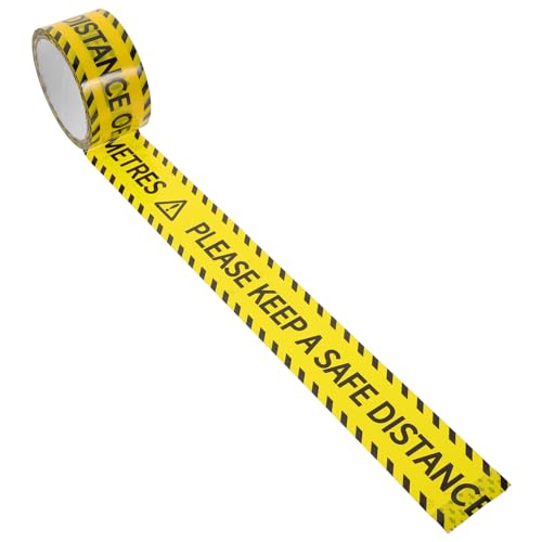 VALICLUD Warnband Selbstklebend Sicherheitsband mit Starkem Halt Warnaufkleber Abstandshalter Warnmarkierung für Outdoor Industrie Bank Reflektierend Gelb Warnklebeband VALICLUD Warnband Selbstklebend Sicherheitsband mit Starkem Halt Warnaufkleber Abstandshalter Warnmarkierung für Outdoor Industrie Bank Reflektierend Gelb Warnklebeband von VALICLUD