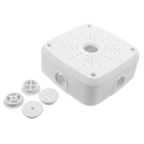 VALICLUD Wasserdichte Überwachungskamera Junction Box aus Robustem Kunststoff mit Integriertem Kabelmanagement Vielseitig für Wand Decken Hängemontage Schutzbox für Außenbereich Inklusive von VALICLUD