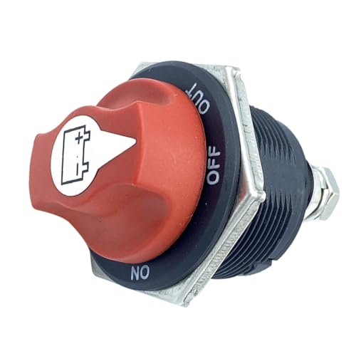 VALICLUD Wasserdichter Batterie Abschaltschalter Master Isolator für Auto Boot Atv Utv Campingwagen Robuster Hauptstrom Trennschalter VALICLUD Wasserdichter Batterie Abschaltschalter Master Isolator für Auto Boot Atv Utv Campingwagen Robuster Hauptstrom Trennschalter von VALICLUD
