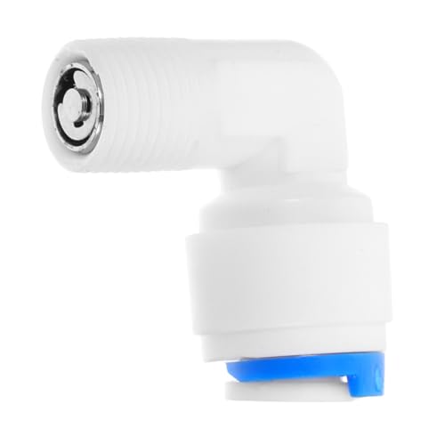 VALICLUD Wasserfilter Rückschlagventil Schnellanschluss Einwegventil für Umkehrosmose Trinkwasseranlagen Kompatibel mit Standard Wasserfiltern Einfache Werkzeuglose Montage Langlebiges VALICLUD Wasserfilter Rückschlagventil Schnellanschluss Einwegventil für Umkehrosmose Trinkwasseranlagen Kompatibel mit Standard Wasserfiltern Einfache Werkzeuglose Montage Langlebiges von VALICLUD