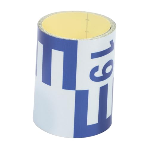 VALICLUD Wasserstandsanzeiger Messlehre Reflektierender Aufkleber Robustes Material Einfache Installation Für Pool Wasserstandsmessung Bei von VALICLUD