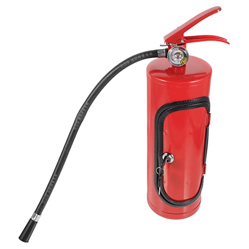 VALICLUD Weinbox aus Metall Kreative Aufbewahrungsbox für Rotwein und Gläser für Feuerwehrmänner Design Staubdicht von VALICLUD