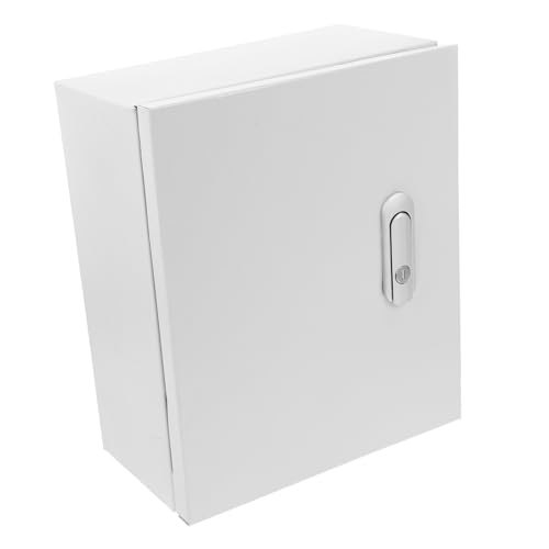 VALICLUD Wetterfeste Elektrobox aus für Außeneinsätze Sicherheitsverteilungsbox mit Dickem Gehäuse und Langem Schloss für Hochleistungsgeräte Einfache Installation und VALICLUD Wetterfeste Elektrobox aus für Außeneinsätze Sicherheitsverteilungsbox mit Dickem Gehäuse und Langem Schloss für Hochleistungsgeräte Einfache Installation und von VALICLUD