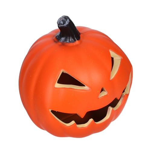 VALICLUD Wetterfeste Halloween Deko Kürbislaterne Hohles Design Gruselige Außendekoration für Garten und Party ohne Batterie VALICLUD Wetterfeste Halloween Deko Kürbislaterne Hohles Design Gruselige Außendekoration für Garten und Party ohne Batterie von VALICLUD