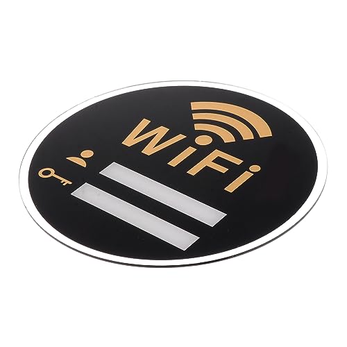 VALICLUD Wifi Passwort Wandtafel Acryl Schild Praktische Erinnerung für Wlan Zugang für Zuhause Hotels Einrichtungen VALICLUD Wifi Passwort Wandtafel Acryl Schild Praktische Erinnerung für Wlan Zugang für Zuhause Hotels Einrichtungen von VALICLUD