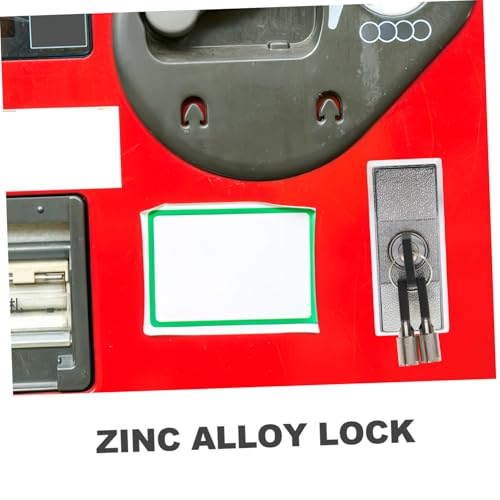 VALICLUD Zinklegierung T-griff Schloss mit Schlüssel Vending Machine Lock Robustes Snackautomatenschloss Praktisch Sicher Einfache Installation Für Süßigkeiten Getränkeautomaten von VALICLUD