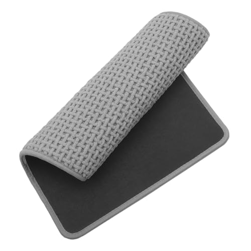 VALICLUD rutschfeste Chenille Badematte Dicke Wasserabsorbierende Badezimmermatte Weicher Anti rutsch badvorleger für Dusche und Wc Dekorativer Teppich für Badezimmer und Schlafzimmer von VALICLUD