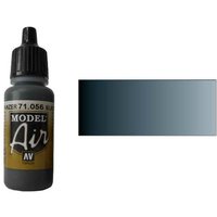 Vallejo - Airbrush Farbe Model Air 71.056 Gris Negro Panzer Black Grey (RAL7021) von VALLEJO