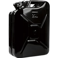 Kraftstoffkanister 20 l Schwarz ral 9005 Stahlblech 0,9 mm L345xB165xH470mm Kraftstoffkanister 20 l Schwarz ral 9005 Stahlblech 0,9 mm L345xB165xH470mm von VALPRO