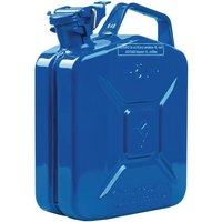 Kraftstoffkanister 5l Signalblau ral 5005 Stahlbl.0,9mm L230xB120xH310mm von VALPRO